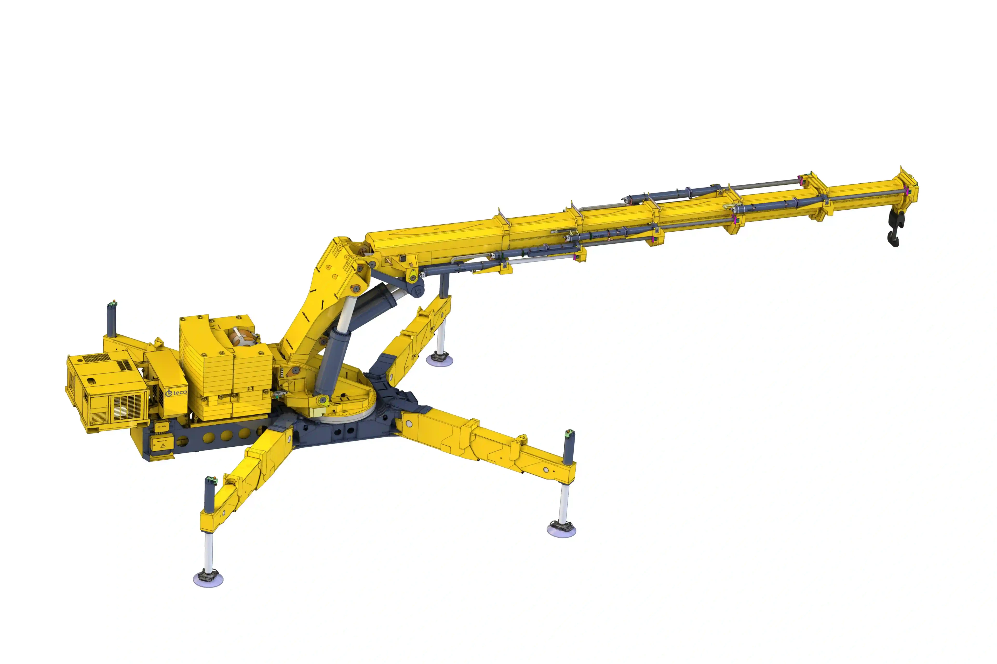 HS850 Heavy-Duty Crane Main Boom